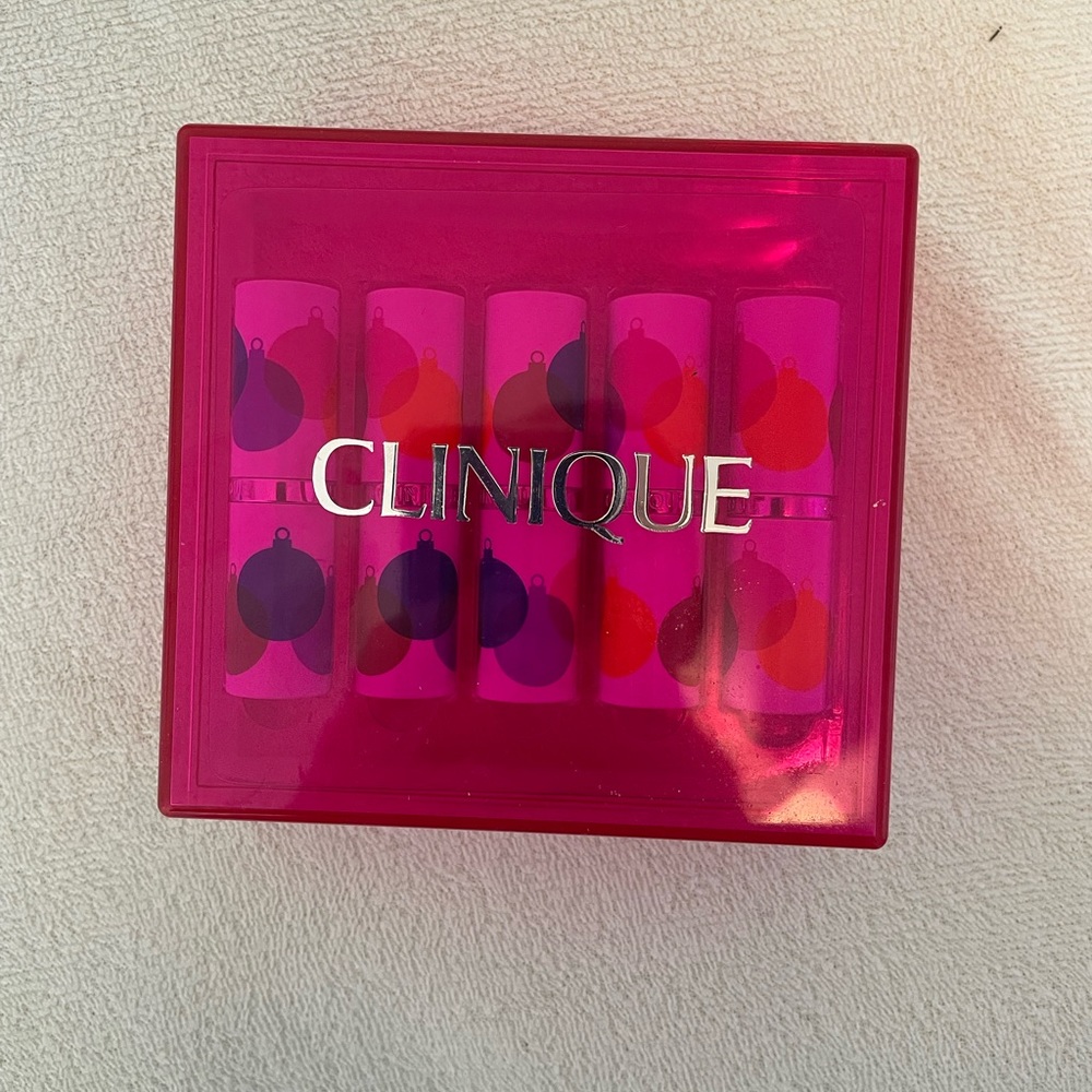 Clinique 5 piece Lipstick Set